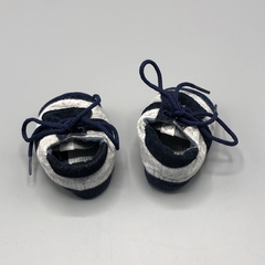 Segunda Selección - Zapatillas Baby Cottons Talle 14 ARG algodón gamuza azul oscuro - NC (9 cm largo) en internet