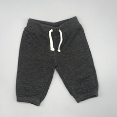 Jogging Carters Talle NB (0 meses) algodón gris oscuro cordón blanco (sin frisa - 26 cm largo)
