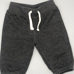 Jogging Carters Talle NB (0 meses) algodón gris oscuro cordón blanco (sin frisa - 26 cm largo) - comprar online