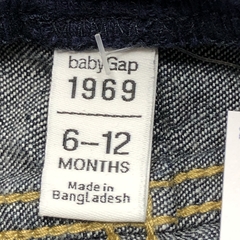 Jegging Baby GAP Talle 6-12 meses azul oscuro bolsillos delanteros (37 cm largo) - Baby Back Sale SAS
