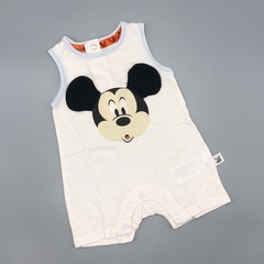 Segunda Seleccion - Enterito Disney baby Talle 0 meses algodón blanco estampa Mickey orejas