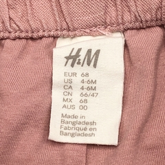 Pantalón HyM Talle 4-6 mese slino rosa (interior algodón-35 cm largo) - Baby Back Sale SAS