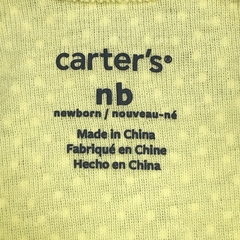 Body Carters Talle NB (0 meses) algodón amarillo lunares DADDY girl - Baby Back Sale SAS