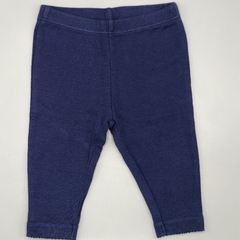 Legging Carters Talle 3 meses azul oscuro bordado punta (31 cm largo) - comprar online