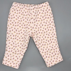Jogging Carters Talle 6 meses algodón rosa mini florcitas amarillo bordeaux (35 cm largo) - comprar online