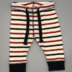 Segunda Selección - Legging Little Akiabara Talle 3 meses morley color crudo rojo negro (30 cm largo) - comprar online