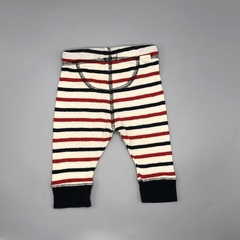 Segunda Selección - Legging Little Akiabara Talle 3 meses morley color crudo rojo negro (30 cm largo) en internet