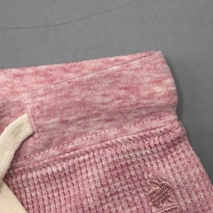 Imagen de Segunda Selección - Legging Baby Cottons Talle NB (0 meses) algodón waffle rosa jaspeado (34 cm largo)