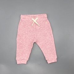 Segunda Selección - Legging Baby Cottons Talle NB (0 meses) algodón waffle rosa jaspeado (34 cm largo)