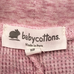 Segunda Selección - Legging Baby Cottons Talle NB (0 meses) algodón waffle rosa jaspeado (34 cm largo) - Baby Back Sale SAS