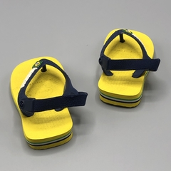 Segunda Seleccón - Ojotas Havaianas Talle 17-18 BR (12cm suela) amarillas azules en internet