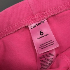 Segunda Selección - Legging Carters Talle 6 meses rosa - botones - Largo 36cm - Baby Back Sale SAS