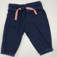 Legging Carters Talle NB (0 meses) algodón azul oscuro cordón rojo-blanco (25 cm largo) - comprar online