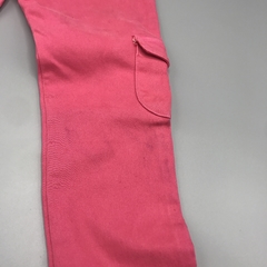 Segunda Selección - Pantalón NUEVO Zeta Talle 14 años gabardina rosa bolsillos laterales (89 cm largo) - tienda online
