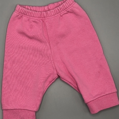 Segunda Selección - Jogging Grisino Talle 0-1 meses rosa (con frisa - 30 cm largo) - comprar online