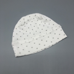 Gorro Nordstrom Baby Talle Único (3-6 meses aprox) blanco estrellas grises