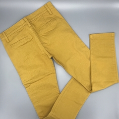 Pantalón NUEVO Zeta Talle 12 gabardina mostaza (90 cm largo) - comprar online