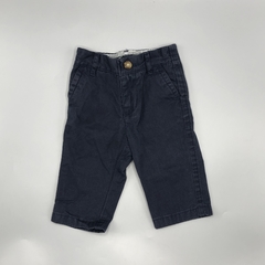 Segunda Selección - Pantalón Tommy Hilfiger Talle 3-6 meses gabardina azul oscuro (34 cm largo)