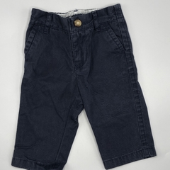 Segunda Selección - Pantalón Tommy Hilfiger Talle 3-6 meses gabardina azul oscuro (34 cm largo) - comprar online