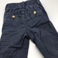 Segunda Selección - Pantalón Tommy Hilfiger Talle 3-6 meses gabardina azul oscuro (34 cm largo) - tienda online