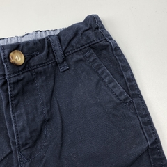 Segunda Selección - Pantalón Tommy Hilfiger Talle 18 meses gabardina azul oscuro (46 cm largo)