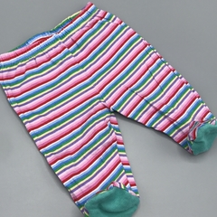 Ranita Gabriela de Bianchetti Talle RN (0 meses) agodón rayas multicolor (30 cm largo) - comprar online