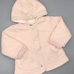 Tapado Minimimo Talle L (9 meses) rosa brillo - peluche interior - comprar online