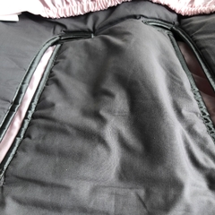 Segunda Selección - Saco bolsa de dormir Uzturre abrigo algodón y pana marrón flores - ideal para traslado - Baby Back Sale SAS