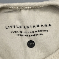 Segunda Selección - Vestido Little akiabara talle 12 meses algodón y lycra color manteca puntilla - Baby Back Sale SAS