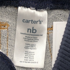 Jogging Carters Talle NB (0 meses) algodón simil jean (25 cm largo) - Baby Back Sale SAS