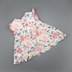 Camisola Bordino Talle 6 meses tela camisa encaje rosa flores en internet