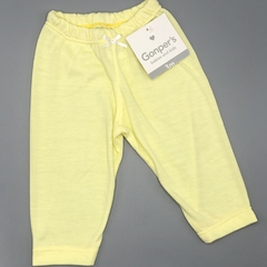 Segunda Selección - Legging Gonpers Taller 3 meses algodón fino amarillo claro (31 cm largo) - comprar online