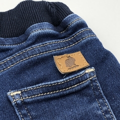 Imagen de Segunda Selección - Jegging Baby Cottons Talle 3 meses azul oscuro cintura algodón (34 cm largo)