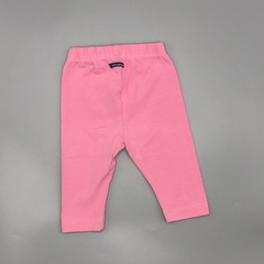 Segunda Selección - Legging Minimimo talle S (3-6 meses) algodón rosa moñito (32 cm largo) en internet