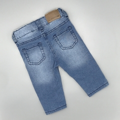 Jeans Minimimo Talle S (3-6 meses) celeste claro decorado rodilla - Baby Back Sale SAS