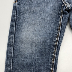 Imagen de Segunda Selección - Jeans English Denim Talle 12 meses azul localizado costura bronce (45 cm largo)