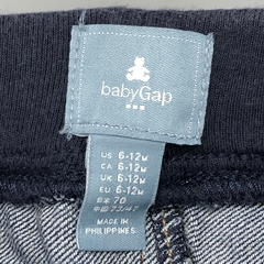Segunda Selección - Jegging Baby GAP Talle 6-12 meses azul cintura algodón (38 cm largo) - Baby Back Sale SAS