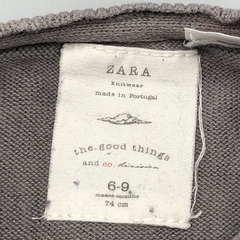 Segunda Selección - Sweater Zara Talle 6-9 meses hilo gris lentes - Baby Back Sale SAS