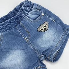 Short Grisino Talle 0-1 meses jean azul bordados koala cool palmera - comprar online