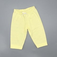 Legging Gonpers Talle NB (0 meses) modal amarillo pastel (27 cm largo) -1