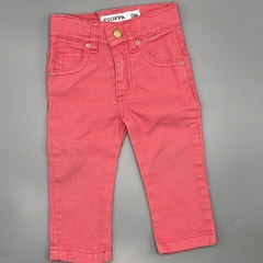 Pantalón Pioppa Talle 9 meses gabardina rosa (40 cm largo) - comprar online