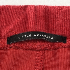 Segunda Selección - Pollera Little Akiabara Talle 6 años algodón tipo corderoy rojo bolsillo jean - Baby Back Sale SAS