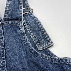 Segunda Selección - Jumper pantalón Cheeky Talle S (3-6 meses) jean azul abotonado -1 - comprar online
