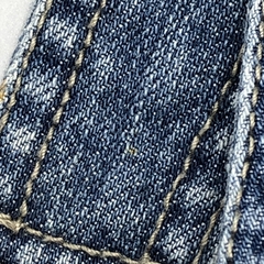 Segunda Selección - Jumper pantalón Cheeky Talle S (3-6 meses) jean azul abotonado -1 en internet
