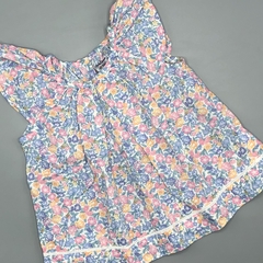 Camisola Polo Ralph Lauren Talle 6 meses floreada celeste rosa naranja - comprar online