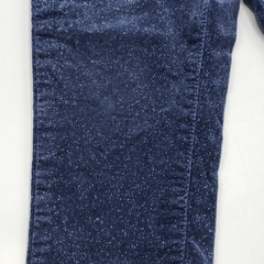 Imagen de Segunda Selección - Pantalón Yamp Talle 12 meses corderoy azul brillos (41 cm largo)
