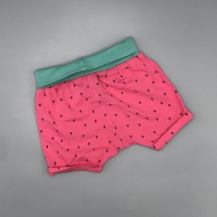 Short NUEVO HyM Talle 4-6 meses algodón rosa verde sandia en internet