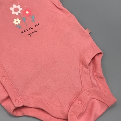 Segunda Selección - Body Baby GAP Talle 3-6 meses rosa estampa florcitas cruzdo - Baby Back Sale SAS