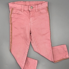 Segunda Selección - Pantalón Yamp Talle 2 años gabardina rosa brillo (49 cm largo) - comprar online
