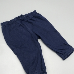 Segunda Selección - Legging Carters Talle NB (0 meses) azul oscuro frunces moño (28 cm largo) - comprar online